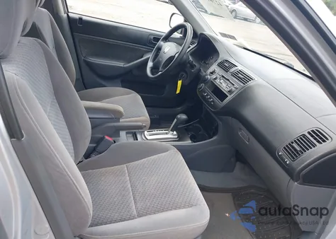 2004 Honda Civic Vp from USA, damaged, VIN 2HGES16374H621326